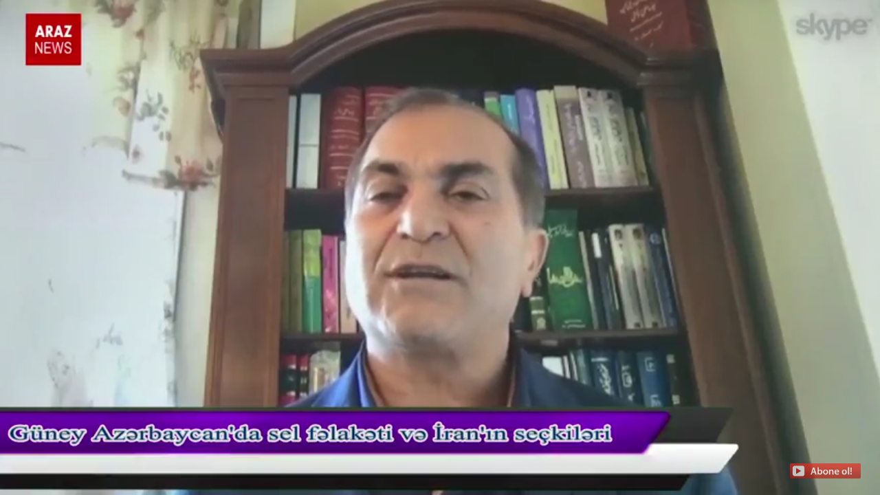 گونئی آزربایجان دا سئل فلاکتی و ایراندا سئچکیلر – رئپورتاژ