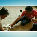 برخورد نامناسب مسئولان باشگاه با شهریار عباس زاده هوادار با غیرت تراختور آزربایجان