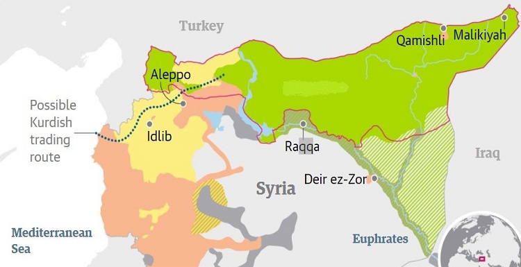 زیاده خواهی ارضی گروه تروریستی “پ ی د” و “پ ک ک” تمامی ندارد