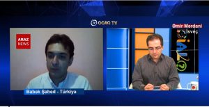 مصاحبه سردبیر آرازنیوز با OCAQ TV در مورد انتخابات هفته گذشته