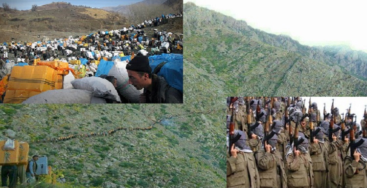 موجی سواری تروریست ها بر کول کولبران