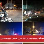 خودروی بمب‌گذاری شده در نزدیک منزل محسن حججی بیرون از شهر منفجر شد