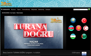 بازپخش تولیدات انجمن خزر از تلویزیون جهان تورک