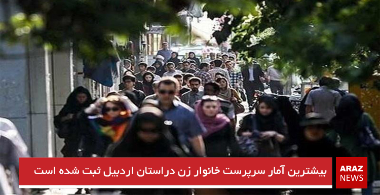 بیشترین آمار سرپرست خانوار زن دراستان اردبیل ثبت شده است