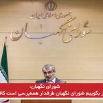 اگر بگوییم شورای نگهبان طرفدار همه‌پرسی است کافی است؟