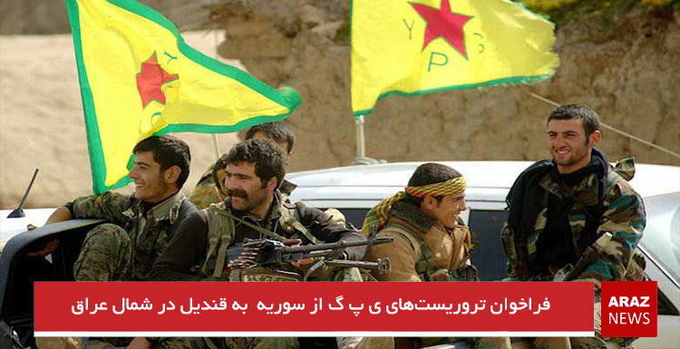 فراخوان تروریست‌های ی پ گ از سوریه  به قندیل در شمال عراق