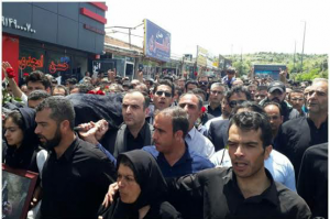 امتناع ارگان‌های امنیتی از تحویل وسایل شخصی بازداشت‌شدگان در مراسم خاکسپاری عزیز پورولی