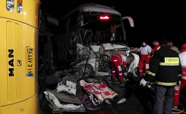 ۳ کشته و ۳۸ زخمی در تصادف آزادراه زنجان ـ قزوین