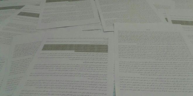 توزیع هزاران شبنامه اعتراضی در خوی