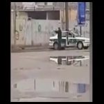 یک مامور پلیس در شادگان خلع سلاح و کشته شد + ویدئو