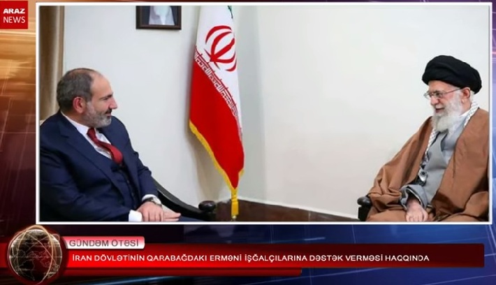 ایران دولتی‌نین قاراباغ‌داکی ارمنی اشغالچیلارینا دستک وئرمه‌سی حاققیندا