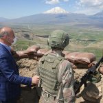 وزیر کشور ترکیه: هم اکنون حدود صد تروریست پ.ک.ک در منطقه ماکو ایران حضور دارند