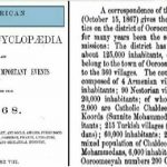 ترکیب جمعیتی – ائتنیکی اورمیه در ۱۵۰ سال پیش