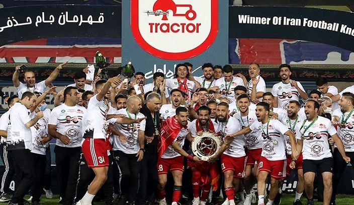 «تراکتور آزربایجان» قهرمان جام حذفی شد/ طرفداران در شهرهای آزربایجان جنوبی به خیابان ها آمدند