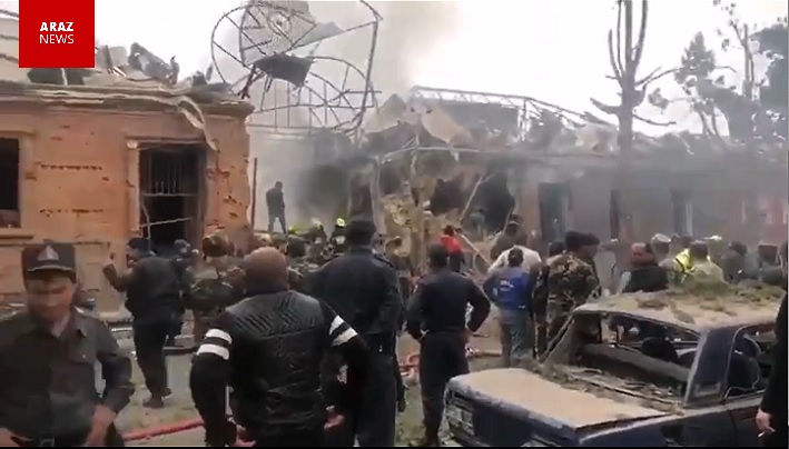 ارمنستان اشغالگر مناطق مسکونی گنجه را بمباران کرد / آزربایجان پاسخ داد، رهبر خودخوانده قاراباغ مجروح شد