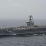 ناو هواپیمابر نیمیتز آمریکا به خلیج منتقل می‌شود