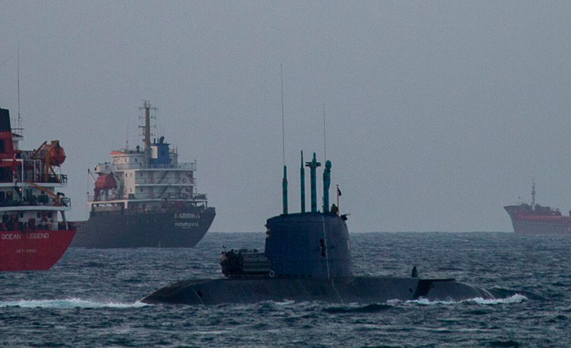 زیردریایی اسرائیل در راه خلیج