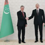 امضا توافقنامه همکاری توسعه مشترک میدان نفتی در دریای خزر توسط آذربایجان و ترکمنستان