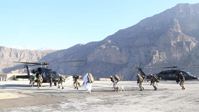 عملیات پنجه عقاب-۲ ارتش ترکیه؛ ۴۲ تروریست پ.ک.ک از پای درآمده‌اند