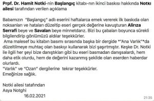 وارلیق درگییسی‌نین سورومولوسو محمدرضا هیئت و نطقی عایله‌سیندن «آنا وارلیق» درگیسینه اعتراض یازیسی