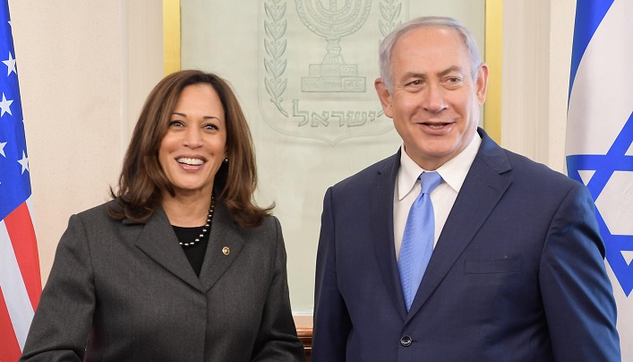 گفتگوی تلفنی کامالا هریس و نتانیاهو در باره تهدیدات جمهوری اسلامی ایران