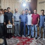 دیدار جمعی از فعالین ملی اورمیه با روزبه پیری پس از آزادی از زندان مرکزی...