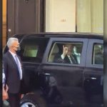 چاووش‌اوغلو ارمنی پروتئستوچولارا ”بوزقورد” ایشارتی ایله قارشیلیق وئردی – ویدئو