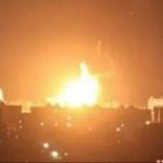 اسرائیل مواضع سپاه تروریستی پاسداران ایران در سوریه را بمباران کرد