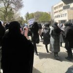 تجمع اعتراضی کادر درمان مقابل استانداری آزربایجان شرقی