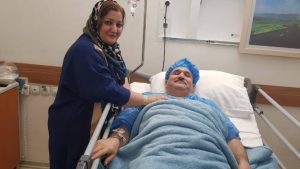 فعال ملی آزربایجانی عباس لسانی تحت عمل جراحی قرار گرفت