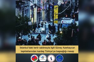 ایستانبول’داکى ترور سالدیریسی ایله ایلگیلی قارداش تورکییه’یه باشساغلیغى مساژی