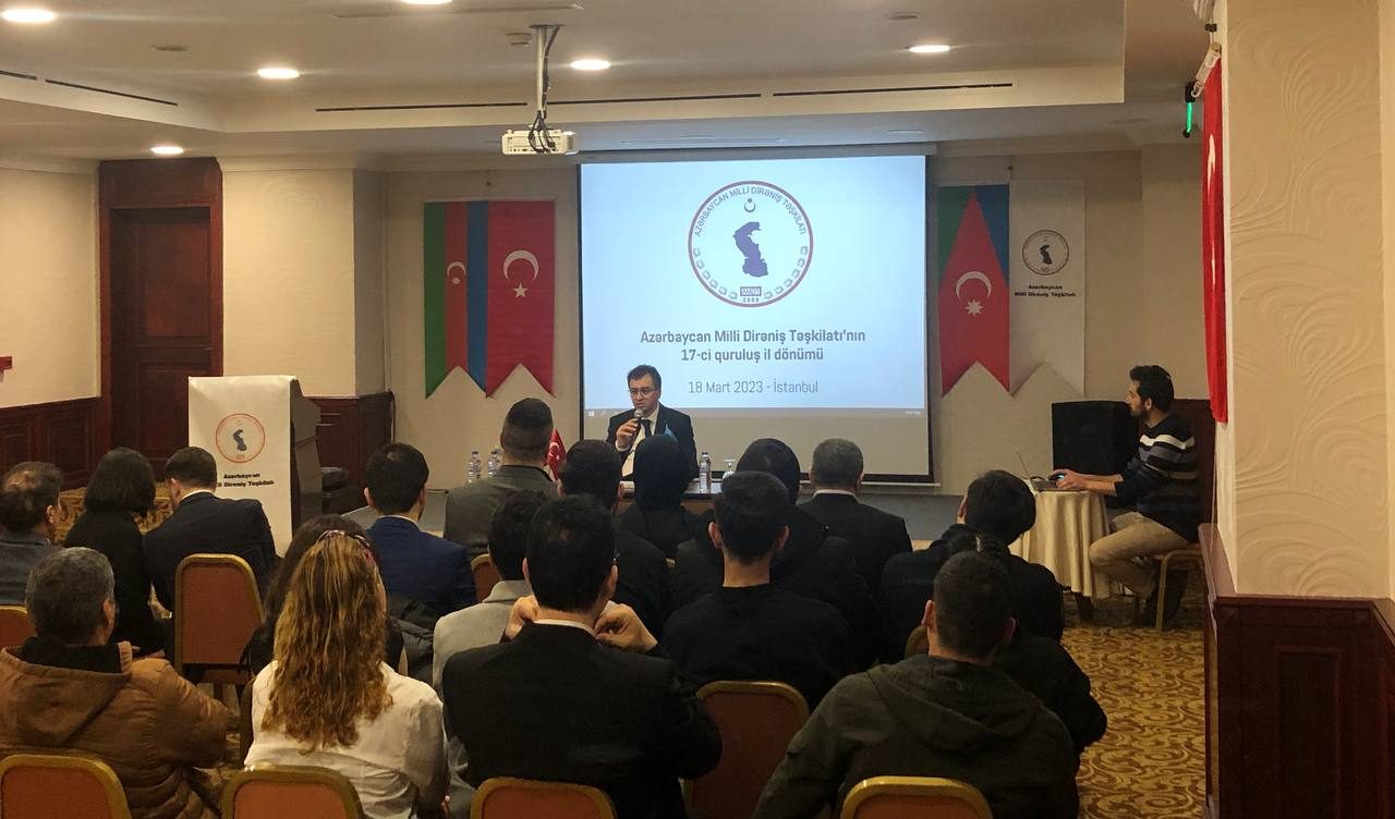 گزارش تصویری نشست هفدهمین سالگرد اعلام موجودیت تشکیلات مقاومت ملی آزربایجان در استانبول