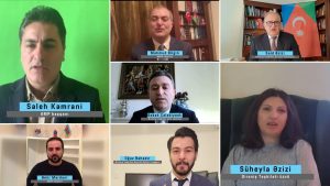 دیرنیش تشکیلاتی‌نین ۱۷-جی قورولوش ایل دؤنومو مراسیمینده یاییلان قوتلاما مساژلاری