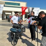 دانشجوی اهل آزربایجان‌جنوبی مسافت آنتالیا تا آنکارا را رکاب می‌زند