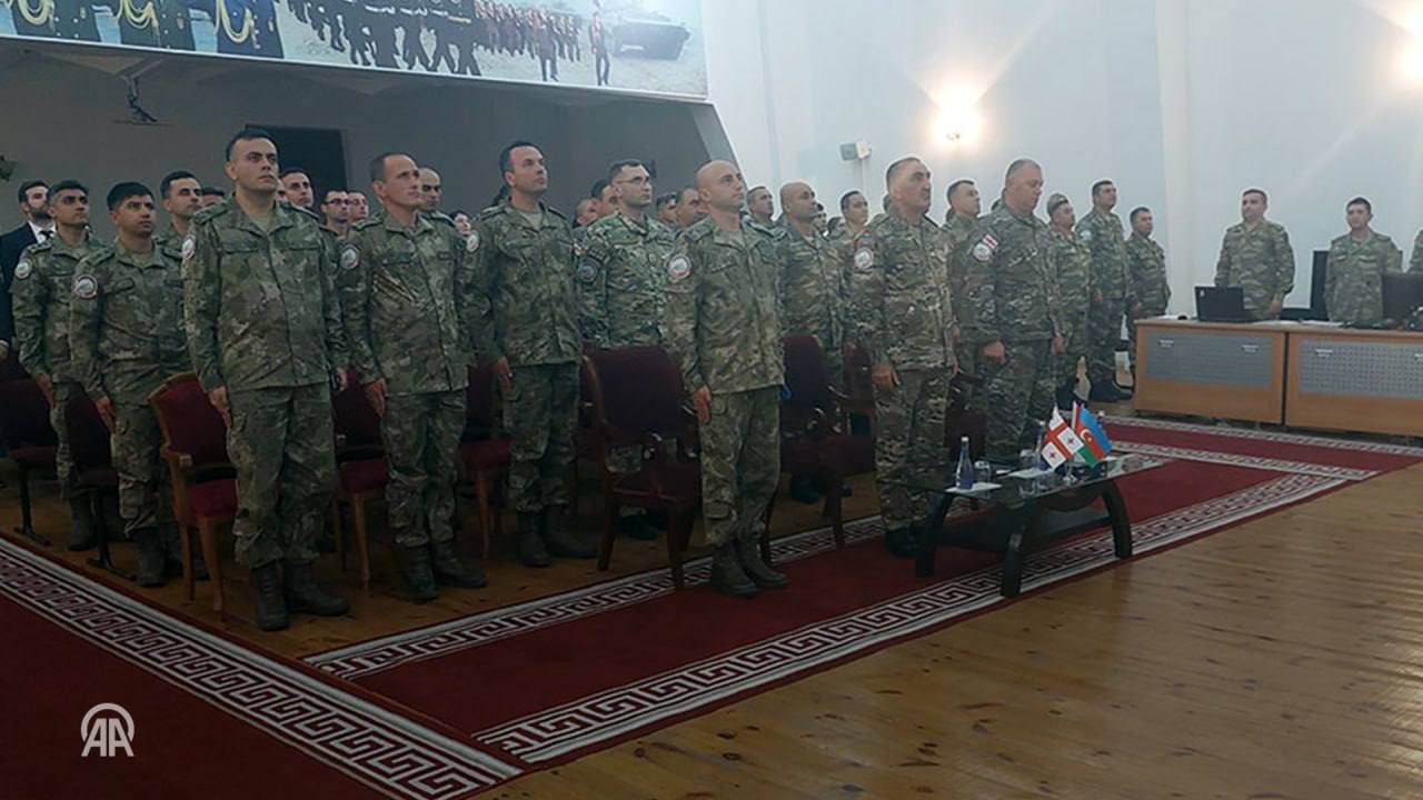 مانور نظامی مشترک ترکیه، آزربایجان و گرجستان آغاز شد