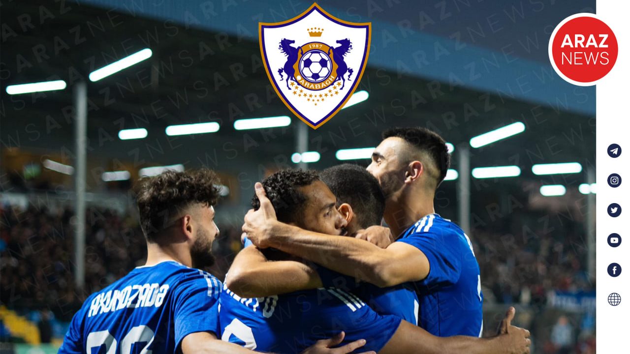 بازی های تیم فوتبال «قاراباغ» در خانکندی برگزار می شود