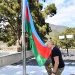 حضور رئیس‌جمهوری آزربایجان در قاراباغ