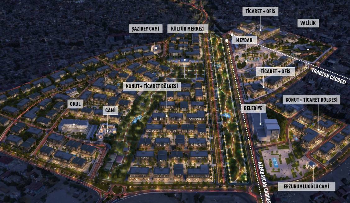 ‌ ساخت ۱۰۰۰ واحد مسکونی در مناطق زلزله زده تورکیه توسط د‌ولت آزربایجان