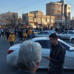 شکل گیری تجمع اعتراضی در اورمیه