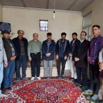 اردبیل میللی_مدنی فعاللاری‌ صالح موللاعباسی ایله گؤروشدو