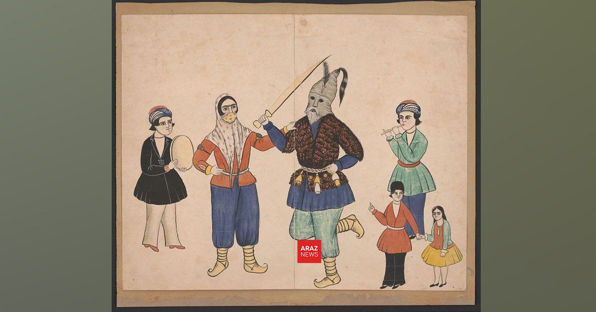 نقاشی‌های ﺟﺎﺳﺘﯿﻦ ﭘﺮﮐﯿﻨﺰ ﻣﯿﺴﯿﻮﻧﺮ امریکایی از مردم اورمیه در سال ۱۸۳۹