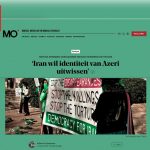 مصاحبه نشریه معتبر بلژیکی با یاشار حکاک‌پور و برندا شیفر در مورد آزربایجان جنوبی