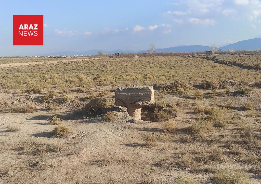 فرونشست زمین در روستاهای اطراف مرند