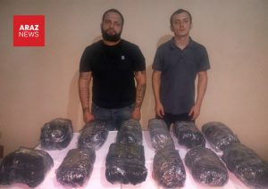 تلاش ناکام قاچاق مواد مخدر از ایران به آذربایجان با پهپاد