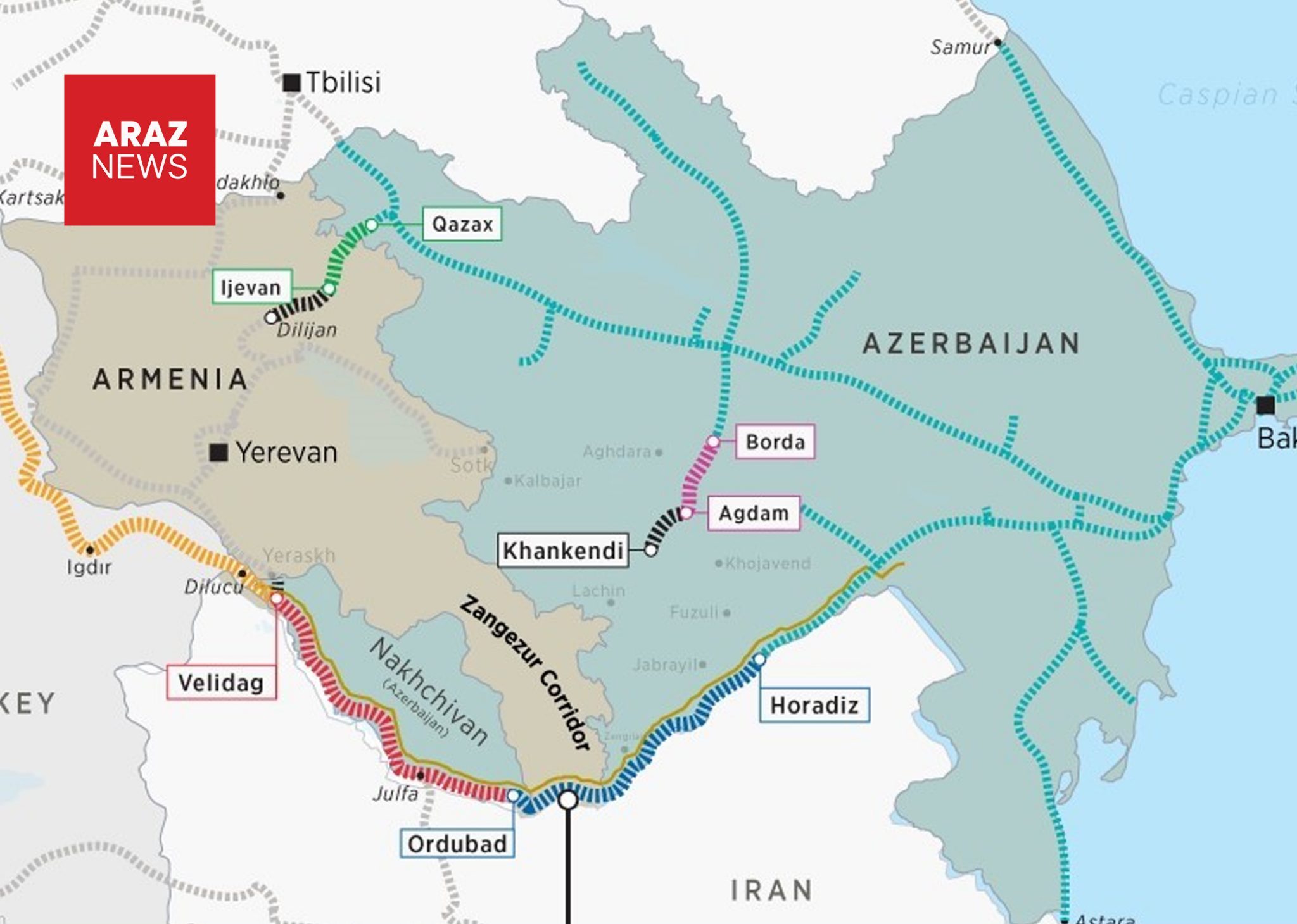 توهم «خفگی ژئوپلتیک»؛ شکست سیاست ایرانشهری در قفقاز