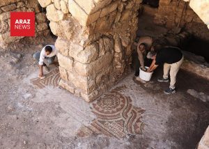  نشانه‌ای تازه از گذشته جنوب‌شرق ترکیه؛ کشف موزاییک ۱۵۰۰ ساله در ماردین