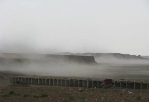 طوفان‌های نمکی شبستر را درمی‌نوردند