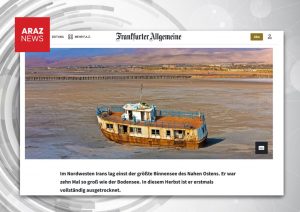  گزارش رسانه آلمانی درباره فاجعه زیست‌محیطی در دریاچه اورمیه