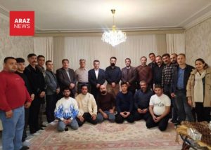 دیدار جمعی از فعالان ملی آذربایجان با کریم اسماعیل‌زاده پس از آزادی از زندان